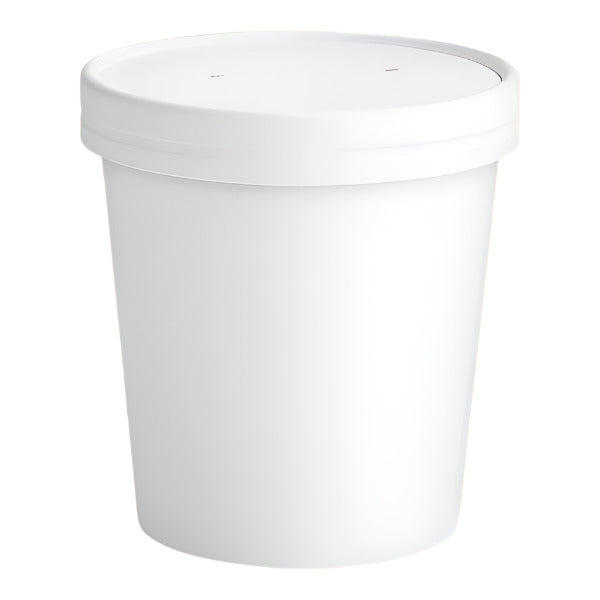 Soup Bowl & Vented Paper Lid - 16 oz