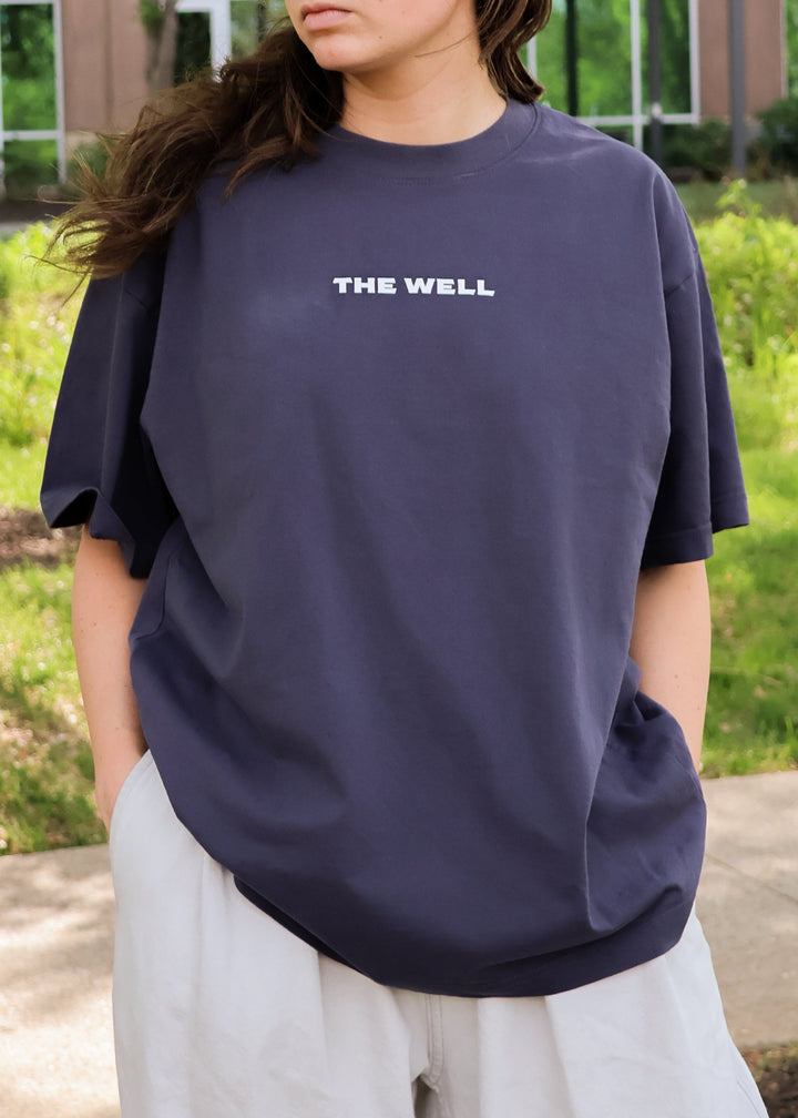 The Well Navy Classic Tee