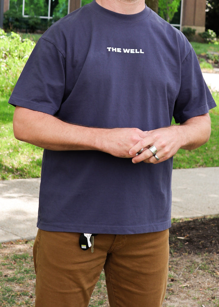 The Well Navy Classic Tee