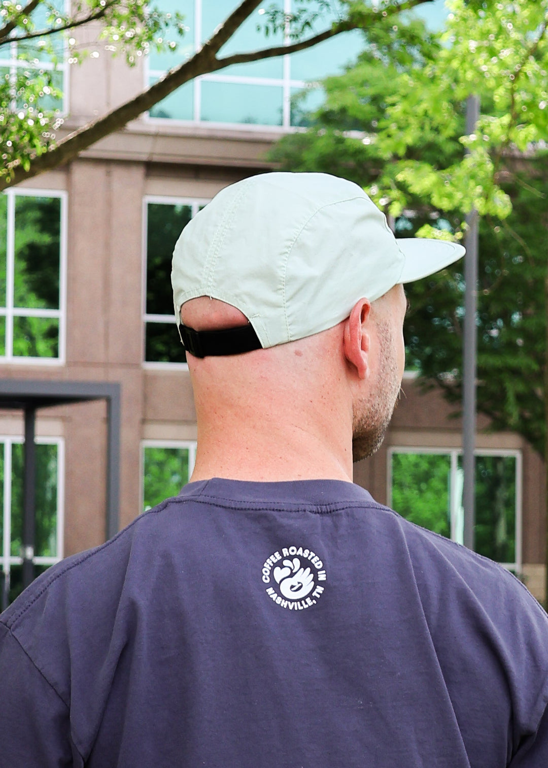 Running on Well Cap - Spring Green