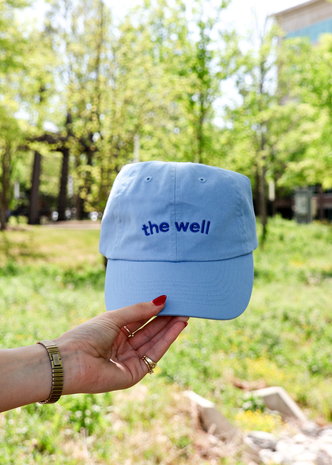 The Well Dad Hat - Sky Blue