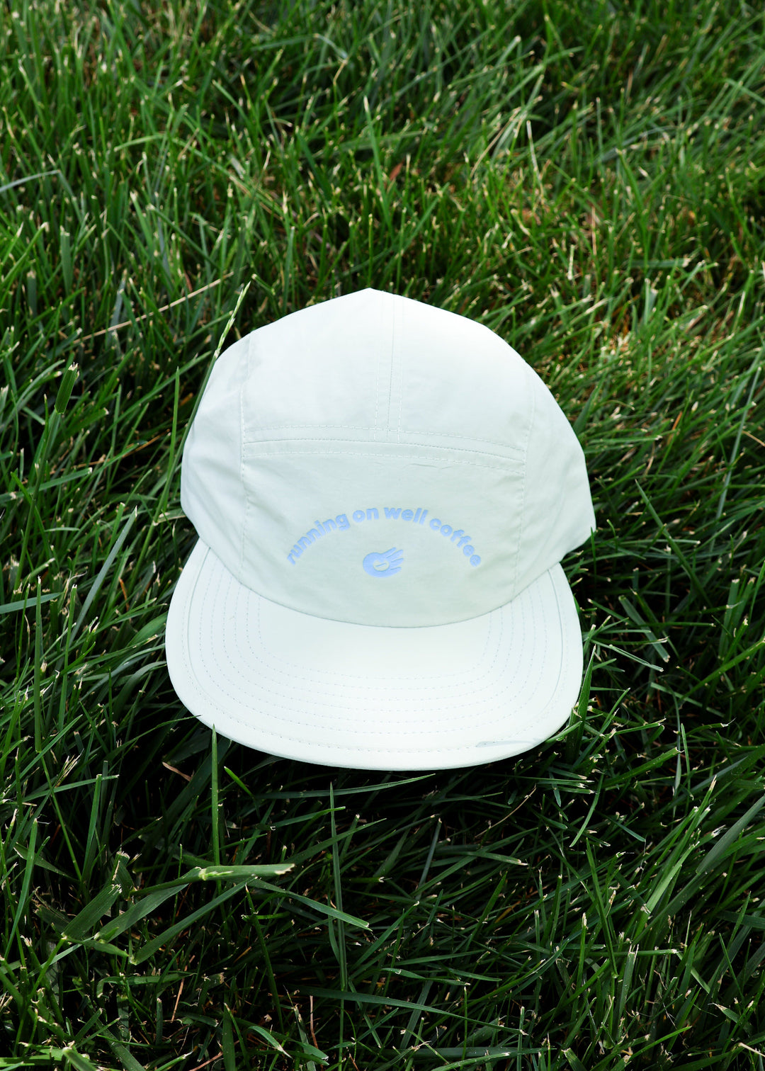 Running on Well Cap - Spring Green