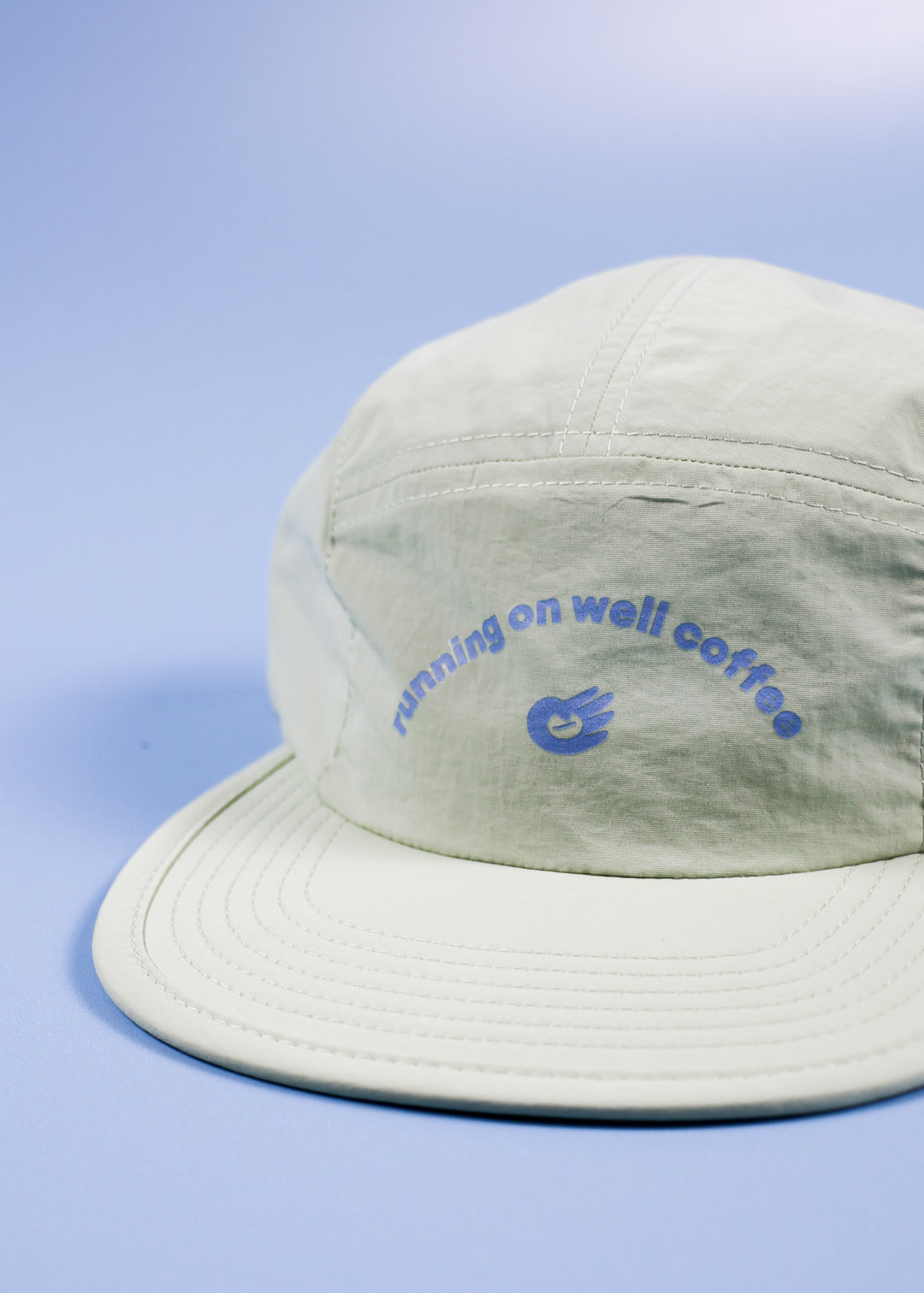 Running on Well Cap - Spring Green