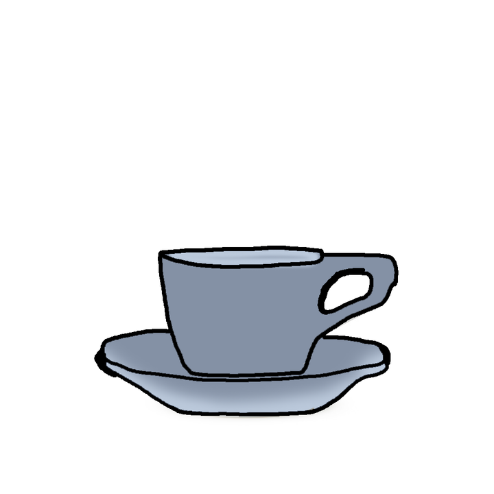notNeutral Lino Espresso Cup & Saucer